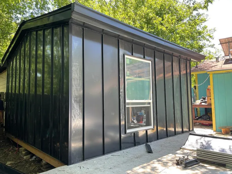 Black standing seam metal wall panels for Roof Inspection in Brainerd